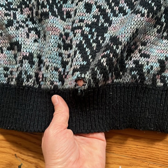 Vintage grunge grandma oversized sweater - Picture 5 of 5